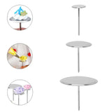 Stainless Steel Baking Pastry Tools: Cake Chocolate Biscuit Flowers Decorating Needle Stands Cream Transfer Tray